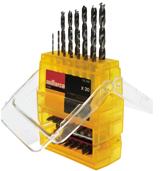 Borrsats m/bits 30 delar Work>it